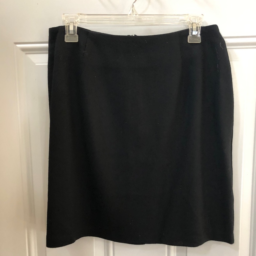 Nice black wool skirt